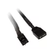 ARGB 3 kontaktų adapterio kabelis Kolink L1-3ADP1-15 — 15 cm, 3 kontaktų ARGB keitiklis
