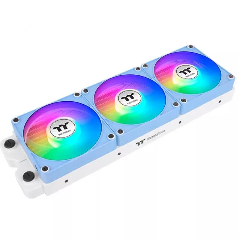 Thermaltake CT140 EX Reverse ARGB 140 mm korpuso ventiliatorius, 3 vnt. pakuotė, „Hydrangea Mėlyna“