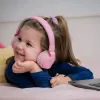 Ausinės Tellur Buddy Bluetooth ant ausies rožinės
