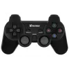Žaidimų pultas VAKOSS GP-3925BK Juodas belaidis RF analoginis/skaitmeninis PC ir PlayStation 3, 12 mygtukų, 2,4 GHz, nano imtuvas