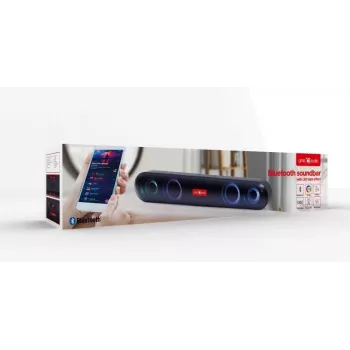 Gembird SPKBT-BAR400L garsiakalbis juodas 2.0 kanalų 10 W