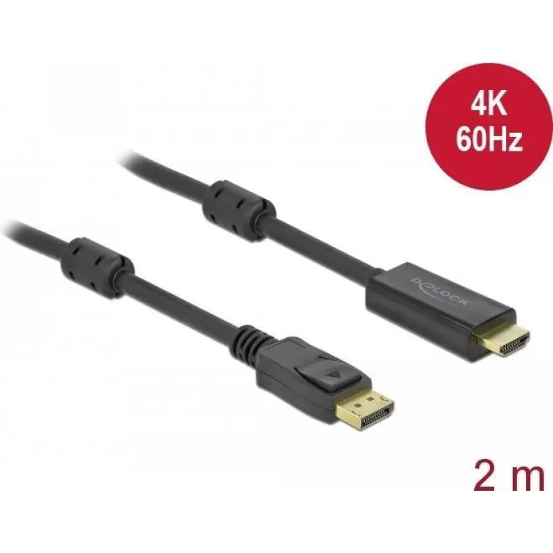 Delock MZ-85956 ryšio priedas, juodas