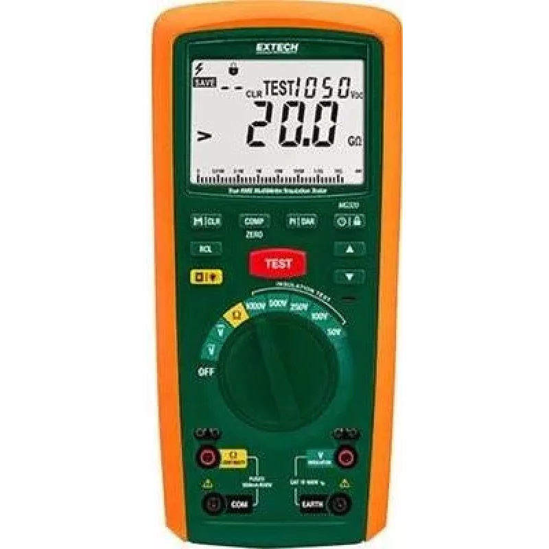 MG320 izoliacijos matavimo prietaisas 50 V, 100 V, 250 V, 500 V, 1000 V 20 G