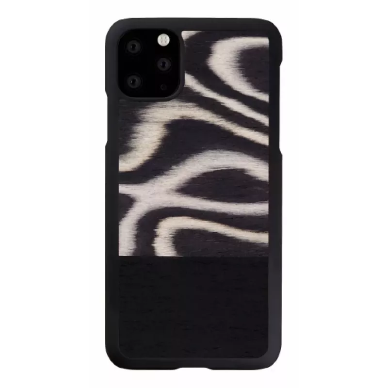 man and wood išmaniojo telefono dėklas iPhone 11 Pro Max — leopardinis juodas raštas