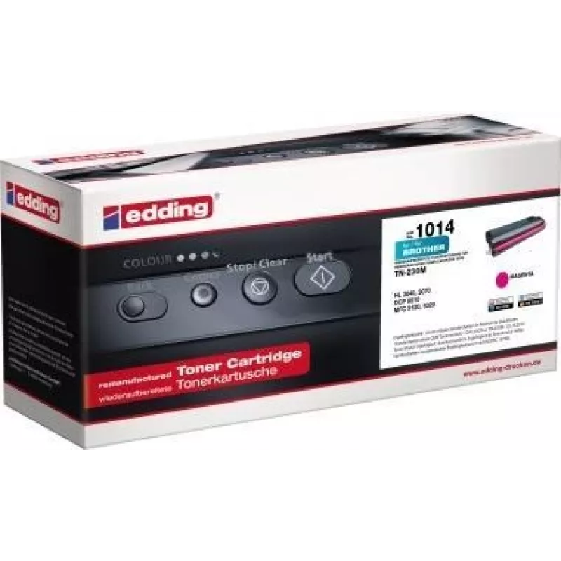 EDDING Toner 18-1014, skirtas Brother TN 230 – purpurinis – tonerio blokas