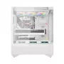 Kompiuterio korpusas Darkflash DY460 ATX baltas