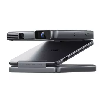 Projektorius Aurzen AURZEN Zip Projector (Pilkas) — nešiojamas namų/verslo projektorius