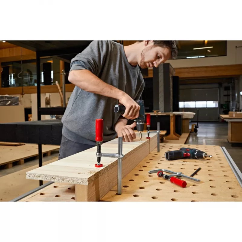 Stalo spaustuvas Bessey GTR 160/60 plieninėms konstrukcijoms, prispaudimo jėga 1600 N