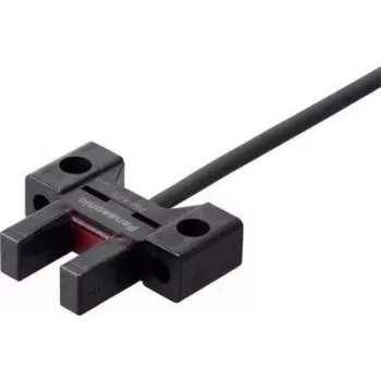 Fotoelektrinis jutiklis Panasonic PM-K45 K tipo šakinis šviesos barjeras, 5–24 V DC, šviesinis / tamsinis perjungimas
