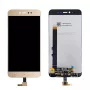 Ekranas LCD Xiaomi Redmi Note 5A Prime (auksinis) atnaujintas