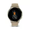 Garmin Venu 3S 41mm, prancūziška pilka / švelnus auksas