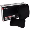 Atminties putų pagalvių rinkinys nitro concepts NC-PST-MF-001 — juoda, ergonominės atminties putų atraminės pagalvės (rinkinys)