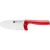 ZWILLING Twinny virėjo peilis 36550-101-0 10 cm raudonas Maisto gaminimo pamokos vaikams
