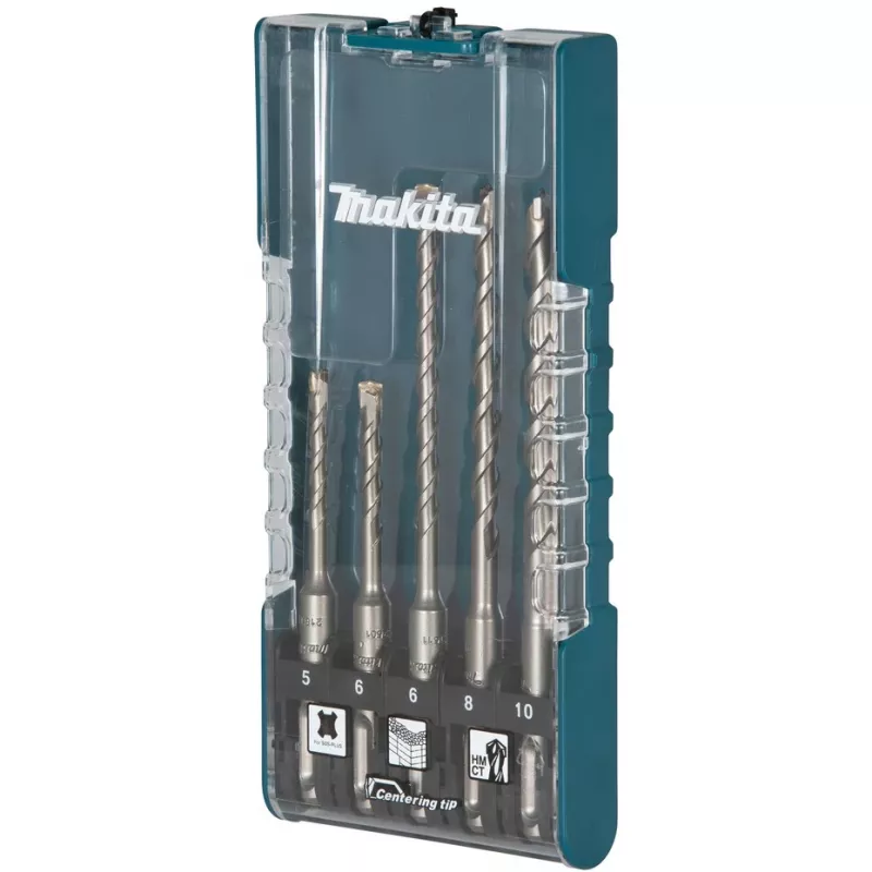 Makita E-15702 SDS-PLUS mūro grąžtų rinkinys, 5 dalys (E-15702)
