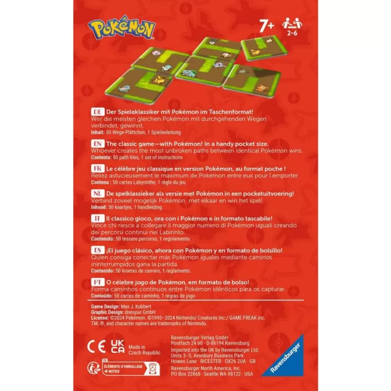 Pokémon Labyrinth Connect, stalo žaidimas