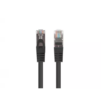 LANBERG RJ-45 Cat6 komutacinis kabelis PCF6-20CC-0150-BK, F/UTP, CCA laidininkas, 1,5 m, juodas