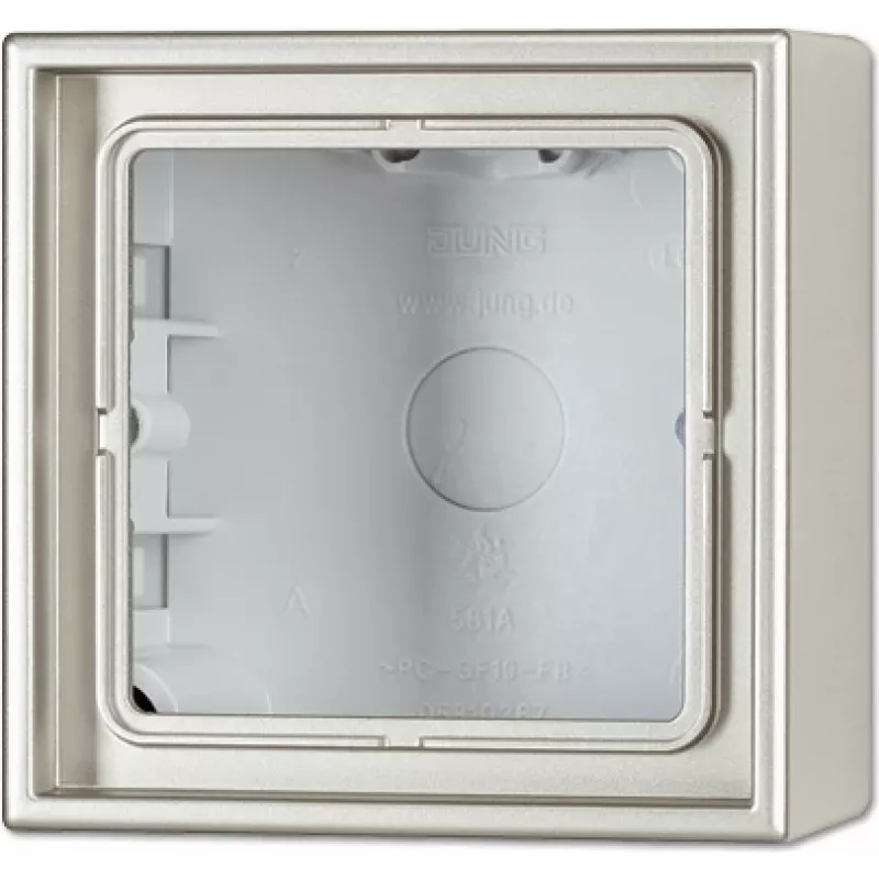 JUNG LS 581 A W Ivory instaliacinė dėžutė