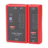 Tinklo kabelių testeris UNI-T UT681L, skirtas RJ45 ir RJ11 jungtims, laidumo ir laidų sujungimo patikrai