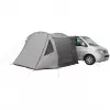 Drive-away tentas easy camp Eidfjord Pilka — standus rėmas, 3400×3100×2100 mm, 3 m atsparus vandeniui