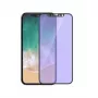 Grūdinto stiklo ekrano apsauga Devia, skirta iPhone XS/X 5,8 colio, nuo mėlynos šviesos, viso ekrano, juoda