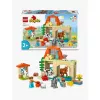 Konstruktorius LEGO DUPLO Farm Animal Care rinkinys 10416 — 74 dalys, 2 minifigūrėlės, amžius 2+