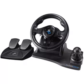 Subsonic SA5596-NG žaidimų valdiklis juodas USB vairas pedalai 270°