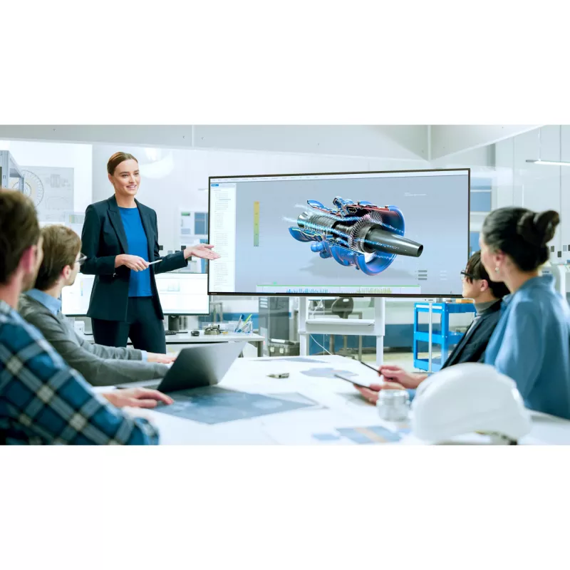 Avocor AVE-9200 - 234 cm (92 colių) įstrižainės E92 serijos LCD ekranas su LED foniniu apšvietimu