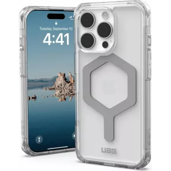 UAG Urban Armor Gear Plyo MagSafe dėklas | Apple iPhone 16 Pro | ledinis (permatomas)/sidabrinis | 114480114333 (114480114333)