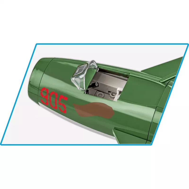 Konstrukcinis žaislas Cobi Lim-5 MiG-17F Rytų Vokietijos oro pajėgų modelis 5825