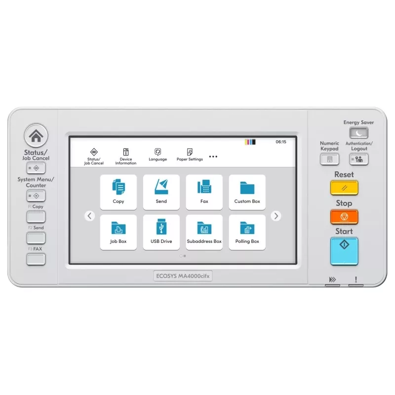 Kyocera ECOSYS MA4000cifx spausdintuvas lazerinis spalvotas DFP A4 40 ppm Ethernet LAN USB (SPEC)