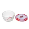 Dubens rinkinys OURSSON BS4781RC/DC apvalus keramikinis 3L baltas 2 vnt.