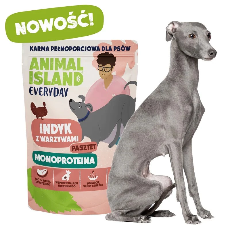 ANIMAL ISLAND Mono-Protein Turkey for Dogs 300g