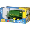 Žaislinė transporto priemonė ir žaidimo trasa BRUDER 02017, plastikas, tinka vaikams nuo 3 metų, spalvos juoda / žalia / geltona