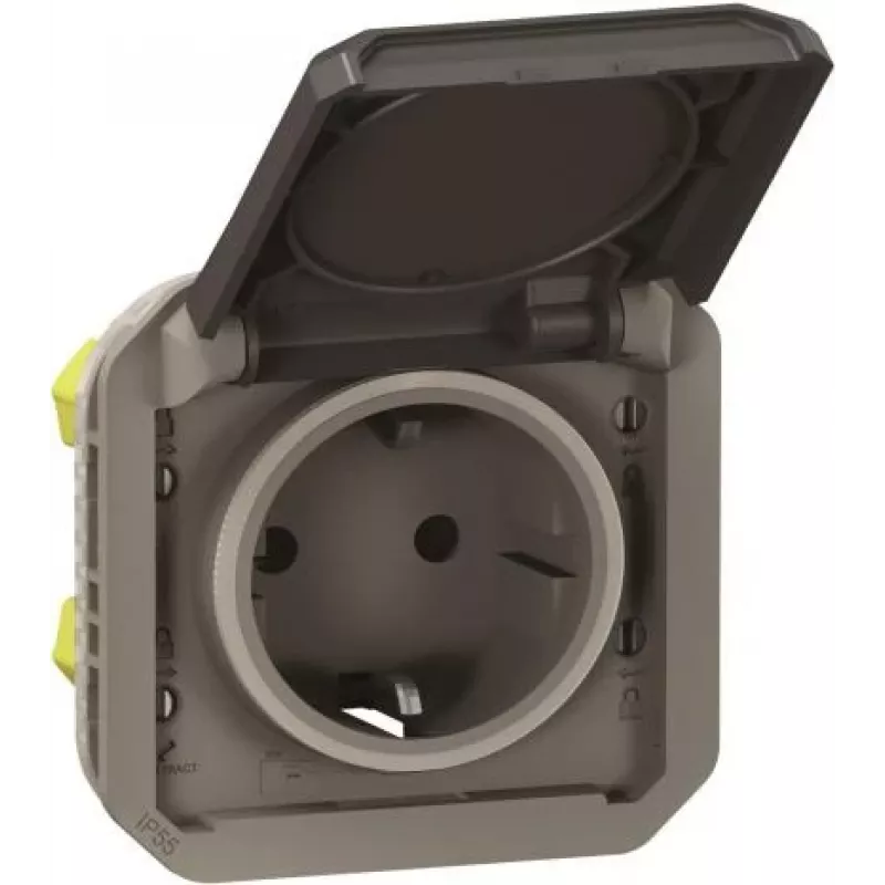 LEGRAND 069871L Plexo nauja Insert Įžemintas kištukinis lizdas (069871L)