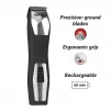 Trimeris Wahl GroomsMan Pro Battery Juoda, nerūdijantis plienas, 0,7 mm, 3 cm
