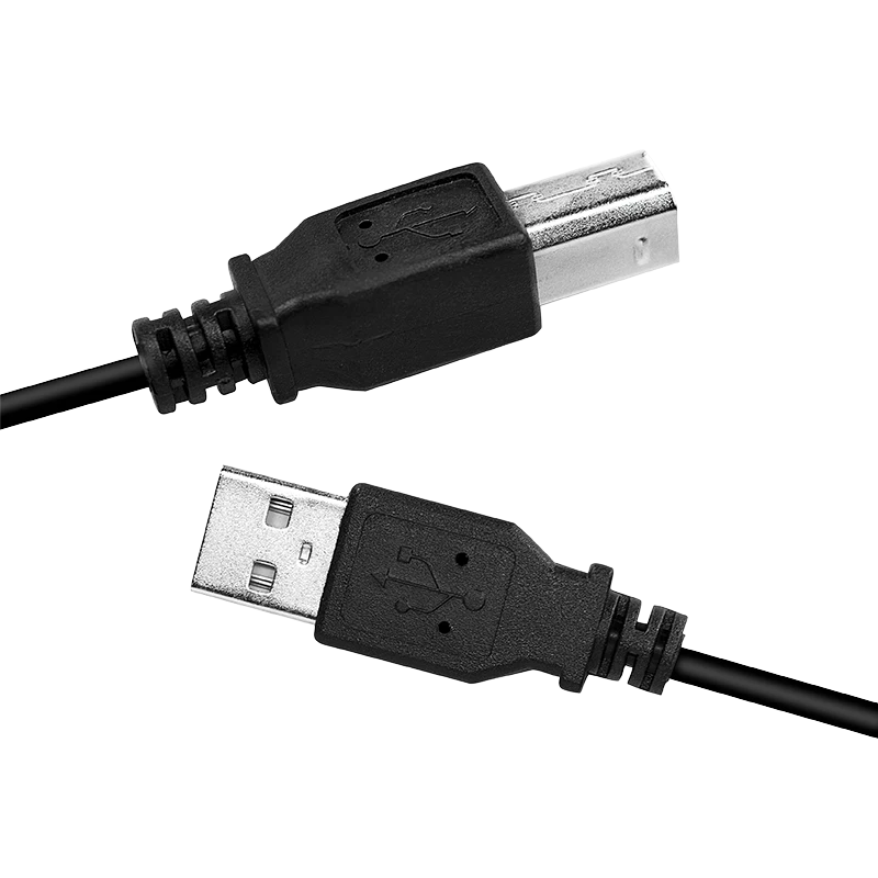 USB kabelis LogiLink CU0007B USB 2.0 2 m USB A USB B Juodas