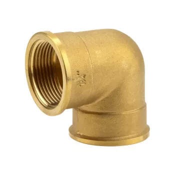 Žalvarinė kampinė vidinio sriegio jungtis 42 mm (G 1.1/4), prijungimas