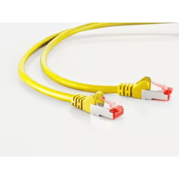 Tinklo kabelis ShiverPeaks 75730-AY CAT 6A S/FTP PIMF, 4 porų, ekranuotas Ethernet kabelis