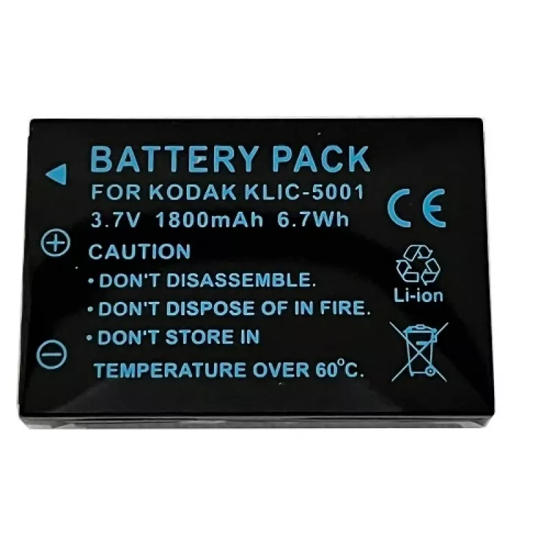 Įkraunama baterija extra digital KLIC-5001 3,7V 1000mAh nešiojamiems įrenginiams