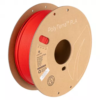 Polmask PLA 3D spausdinimo siūlas 1,75 mm Lavos raudonumo 1 kg