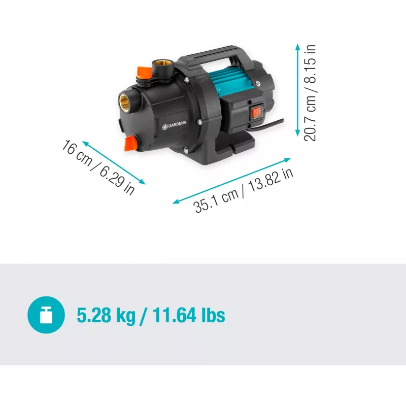 Gardena 09010-47 Garden Tool 3000 L Juoda