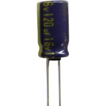 Panasonic elektrolitinis kondensatorius radialinis laidinis 7,5 mm 680 µF 100 V/DC 20 % (Ø x A) 18 mm x 40 mm EEUFC2A681 1 vnt. (EEUFC2A681)