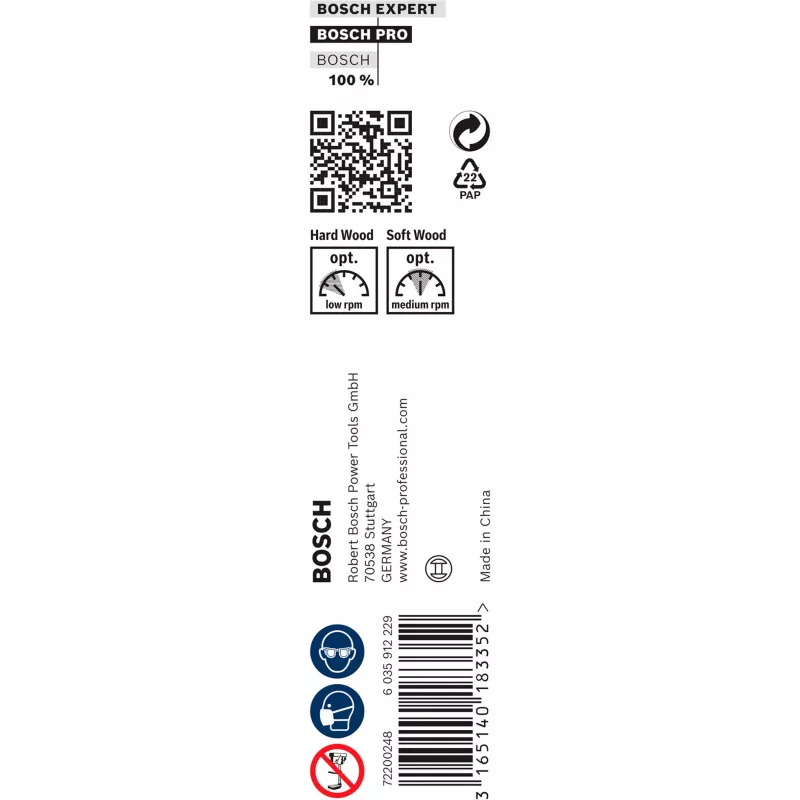 Bosch PRO medinis sraigtinis grąžtas Bosch 1,2 cm skersmuo 1 vnt.