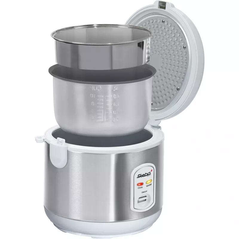 Ryžių viryklė Steba RK 2 3,5 L 700 W nerūdijantis plienas balta 050200