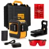 Lazerinis nivelyras Smart 06-03015R raudonas spindulys, nuotolis 15 m