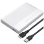 Korpusas 2,5 colio SATA SSD/HDD QOLTEC 52278 USB 3.0, palaiko iki 2 TB