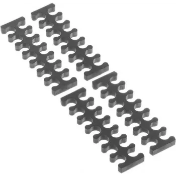 Alphacool 24755 kompiuterio korpuso dalies universalus kabelių tvarkymo rinkinys (24755)