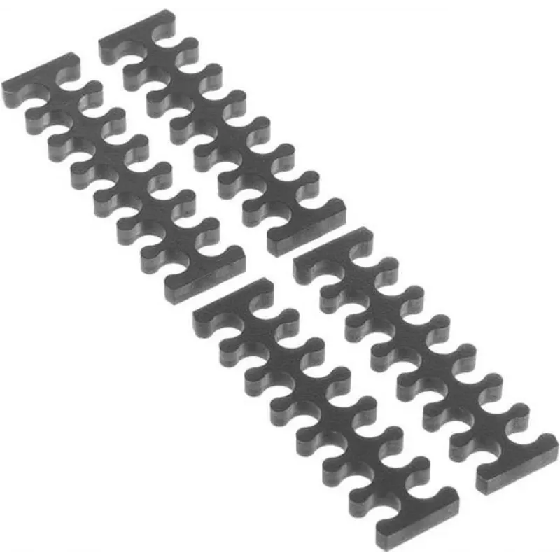 Alphacool 24755 kompiuterio korpuso dalies universalus kabelių tvarkymo rinkinys (24755)
