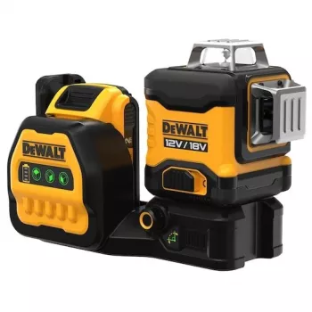 Lazerinis nivelyras DeWalt DCE089D1G18-QW žalias spindulys savaiminis išsilyginimas 360° suderinamas su imtuvu