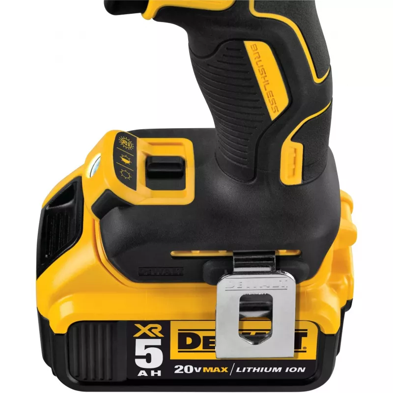 DeWALT DCD991P2 juoda, pilka, geltona 2000 RPM